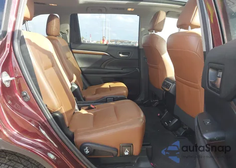 2018 Toyota Highlander Limited Platinum from USA, damaged, VIN 5TDYZRFH3JS271837